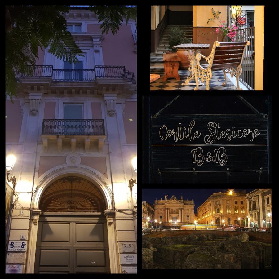 Cortile Stesicoro Bed & Breakfast Catania Bagian luar foto